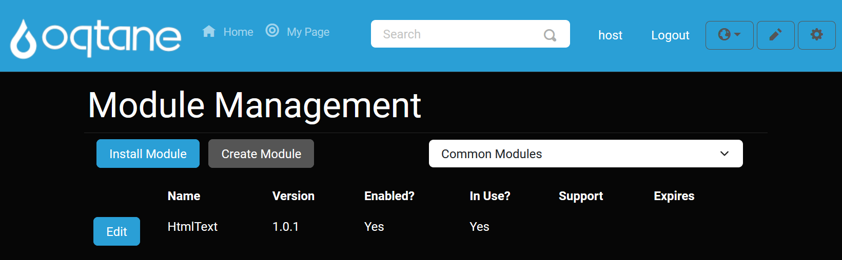 Module Management