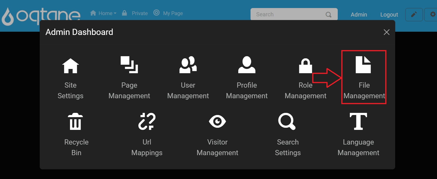 File Management Icon